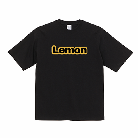 Lemon Logo Tee "Black"