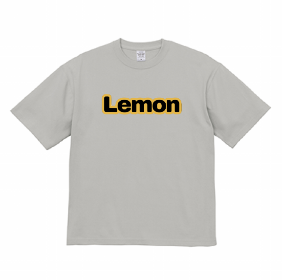 Lemon Logo Tee "Frost Gray"